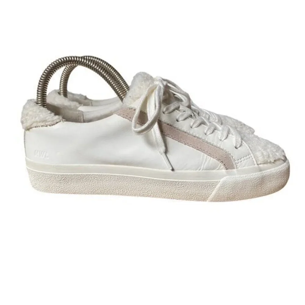 Madewell Shoes Ashen Sidewalk Low-top Sherpa lined Sneakers Size 7.5